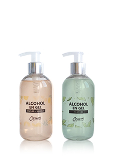alcohol en gel perfumado